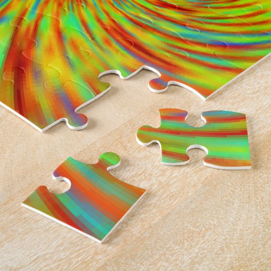 Blazing Fire Graphic-ontwerper Legpuzzel (Zijkant)