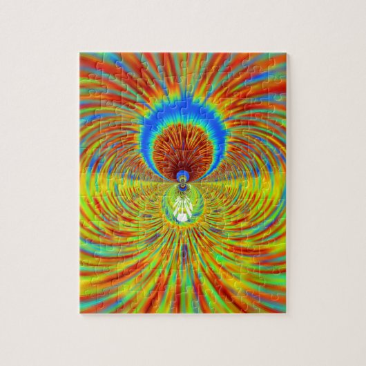 Blazing Fire Graphic-ontwerper Legpuzzel (Verticaal)