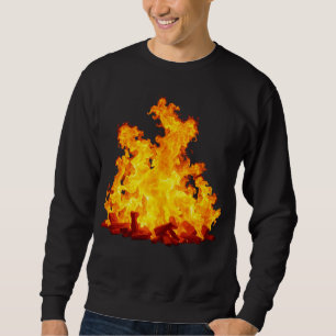 Blazing Fire Mannen Basic Sweatshirt