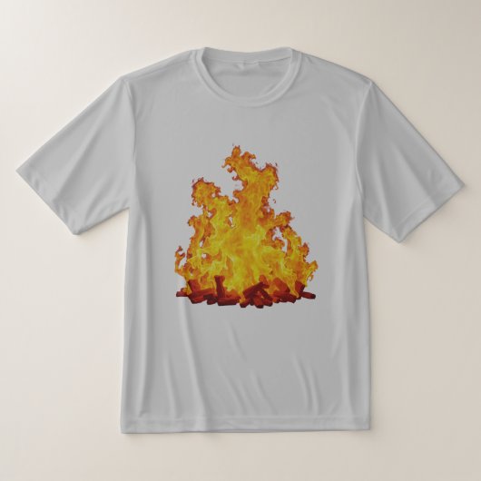 Blazing Fire Mannen Sport-Tek Competitor T-shirt (Laagn)