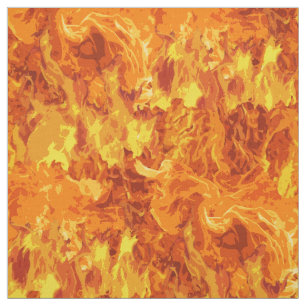 Blazing Fire Patroon Stof