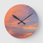 BLazing FireSky Ronde Klok (Voorkant)