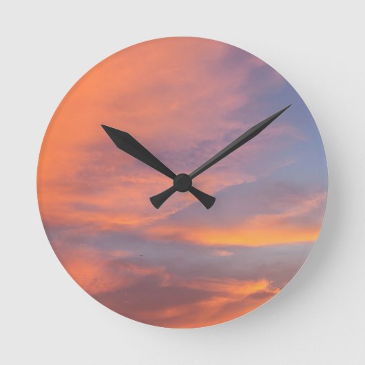 BLazing FireSky Ronde Klok (Voorkant)