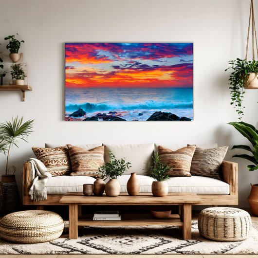 Blazing Horizon Canvas Afdruk
