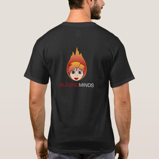 Blazing Minds Halloween T-shirt (Achterkant)