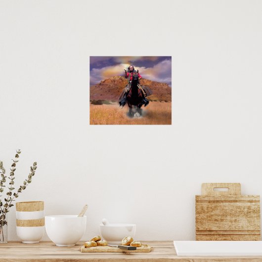 Blazing Poster (Keuken)