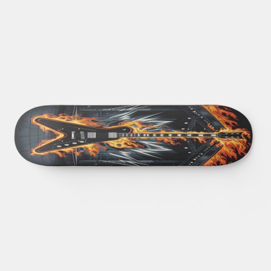 Blazing Riffs Edition 1 Persoonlijk Skateboard (Horizontaal)
