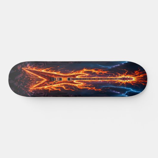 Blazing Riffs Edition 2 Persoonlijk Skateboard (Horizontaal)