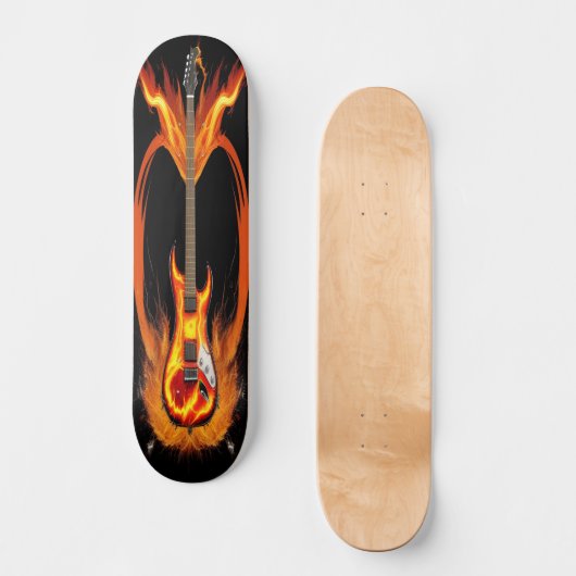 Blazing Riffs Edition 3 Persoonlijk Skateboard (Voorkant)