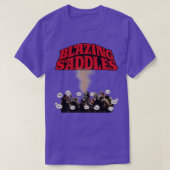 Blazing Saddles Campfire Fart Scene T-shirt (Design voorkant)