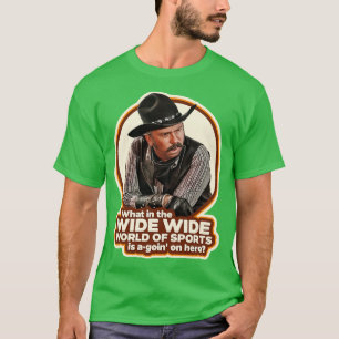 Blazing Saddles Taggart Wide World of Sports T-shirt