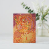 Blazing Solaris Briefkaart (Staand voorkant)