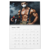 Blazing Sterkte: Brandweerman 20XX Kalender (Jan 2027)