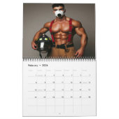 Blazing Sterkte: Brandweerman 20XX Kalender (Feb 2026)