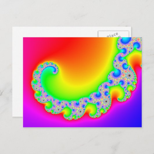 Blazing Sun Briefkaart (Voorkant / Achterkant)