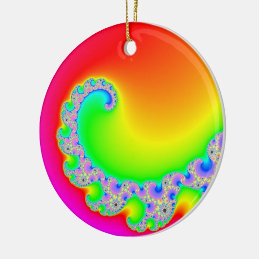 Blazing Sun Keramisch Ornament (Links)