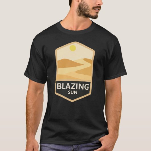 Blazing Sun T-shirt (Voorkant)