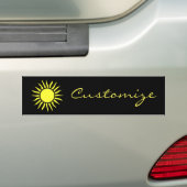 Blazing Sun Thunder_Cove Bumpersticker (Op auto)