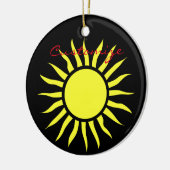 Blazing Sun Thunder_Cove Keramisch Ornament (Links)
