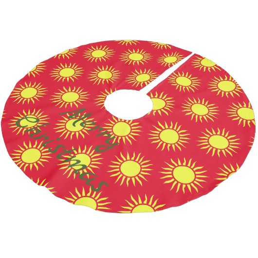 Blazing Sun Thunder_Cove Kerstboom Rok (Gekanteld)