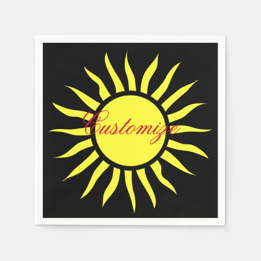 Blazing Sun Thunder_Cove Servet (Voorkant)