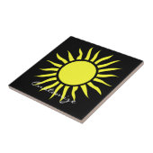 Blazing Sun Thunder_Cove Tegeltje (Zijkant)