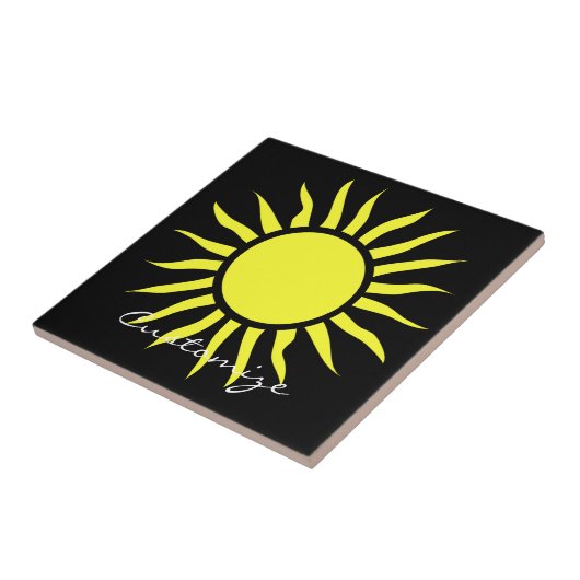 Blazing Sun Thunder_Cove Tegeltje (Zijkant)