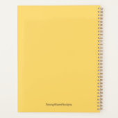 Blazing Sun Unicorn Planner (Achterkant)