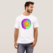 Blazing Sunmoon Paarse T-shirt (Voorkant volledig)