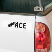 Blazing Tennis Ball Bumpersticker (Op Truck)