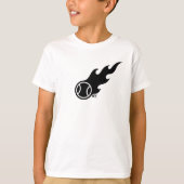 Blazing Tennis Ball T-shirt (Voorkant)