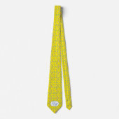 Blazing Yellow Wedding Keepomwille Stropdas (Voorkant)