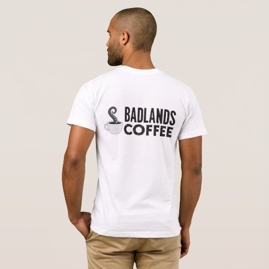 BLC 2016 Mannen T-shirt, wit met zakje T-shirt (Achterkant volledig)