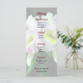 BLC Mary Ellen Underwood Krull-Smith Trouwmenu Menu (Staand voorkant)