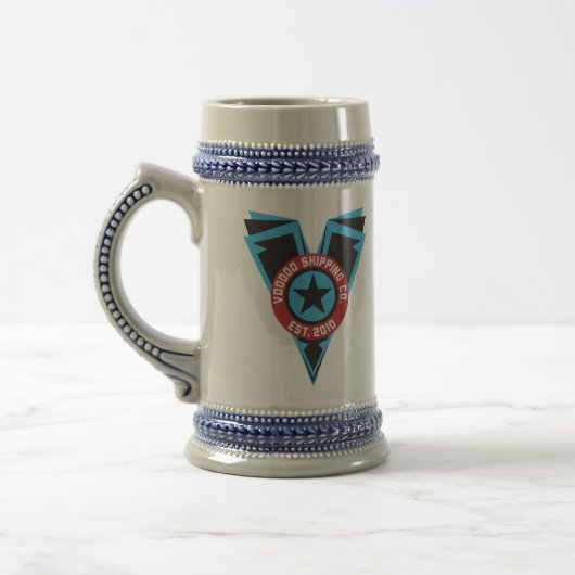Blck- & Blue Beer Stein Bierpul (Links)