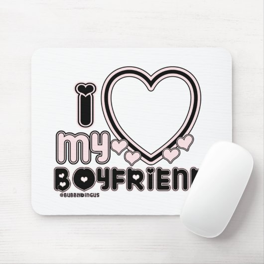 BLCK ILY BF MUISMAT (Met muis)