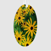 Blck-oyed Susans Ornament (voorkant)