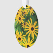 Blck-oyed Susans Ornament (voorkant)