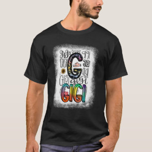 Bleach Gigi Typography Leopard Tie Dye Happy Mothe T-shirt