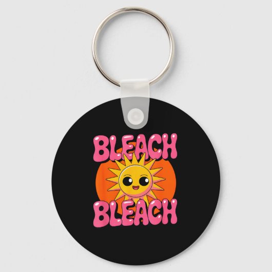Bleach grappige retro anime kawaii zeggend Bleach Sleutelhanger (Voorkant)