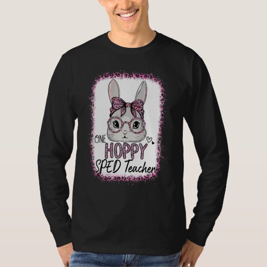 Bleach Leopard Pink Sunbril Bunny One Hoppy Spe T-shirt (Voorkant)
