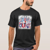 Bleached Blessed To Be Called Aunt Patriotic 4th O T-shirt (Voorkant)