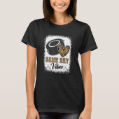 Bleached Ice Hockey Game Day Vibes Ice Hockey Mom T-shirt (Voorkant)