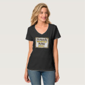 Bleached Leopard Softball Game Day Vibes Softball T-shirt (Voorkant volledig)