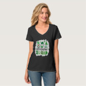 Bleached Nephrology Squad Gnomies St Patrick Day T-shirt (Voorkant volledig)