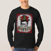 Bleached Santa's Favorite X Ray Tech Messy Bun Chr T-shirt (Voorkant)
