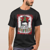 Bleached Santa's Favorite X Ray Tech Messy Bun Chr T-shirt (Voorkant)
