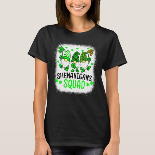 Bleached Shenanigans Squad St Patrick's Day Gnomes T-shirt (Voorkant)