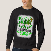 Bleached Shenanigans Squad St Patrick's Day Gnomes Trui (Voorkant)