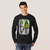 Bleached St Patricks Day St Patricks Gnomes Love T-shirt (Voorkant volledig)